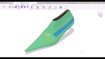 3D footwear design for the Fusion 360 - 1