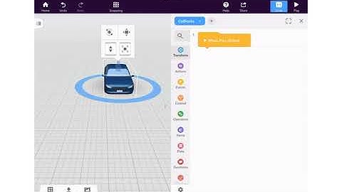 How to Move an Object with CoBlocks   3 Sakaida Kingston