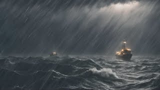 The best lullaby is the sound of a rainstorm at sea, guaranteed to fall asleep immediately