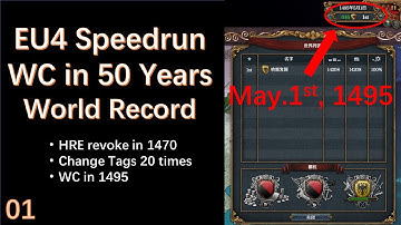 EU4 World Conquer in 50 Years. World Record. 1.31.5