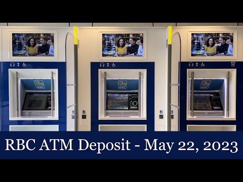 RBC ATM Bill Deposit (VC95) | Kingsway U0026 Walker Branch | Burnaby, BC Canada - May 22, 2023