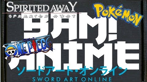 BAM! Anime January 2021 Unboxing!