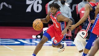 Tyrese Maxey 16 Pts 2 Threes 3 Rebs 2 Asts Highlights vs Brooklyn Nets | NBA 20/21 Season