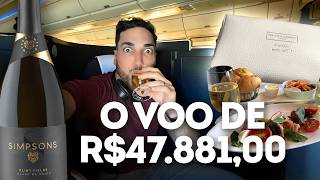 O VOO DE 47 MIL REAIS!😱 Vale o preço viajar na Classe Executiva da British Airways Brasil a Londres?