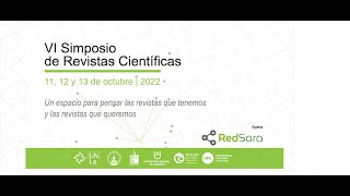 VI Simposio de Revistas Científicas