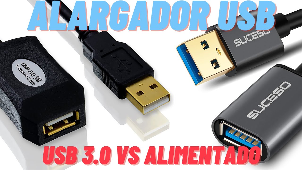 Alargador Usb - Cable extensión usb - Tecnologia