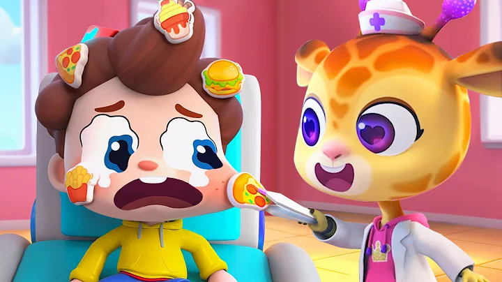 Neo Has Sticker Pox | Learn Good Habits and Healthy Eating | Nursery Rhymes & Kids Songs | BabyBus