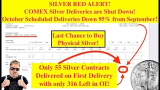 SILVER RED ALERT! COMEX Silver Deliveries Have Shut Down! Silver EFP Transfers Crashing!! (Bix Weir)