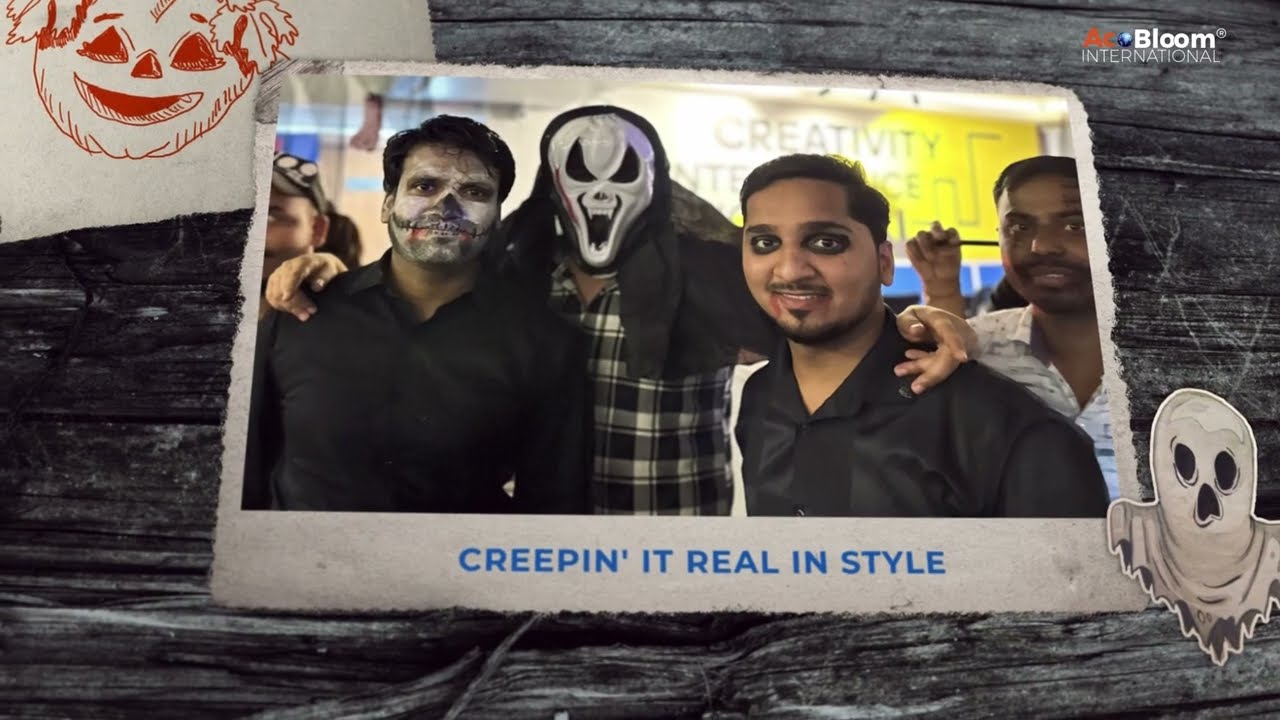 Halloween at AcoBloom: Spooktacular Fun and Team Spirit!