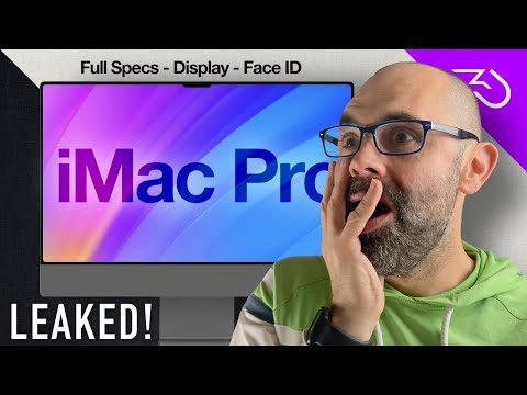 iMac Pro 2022 leaks confirm PRO specs & display. 2022 iMac with Face ID?