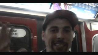 Cypher @ Toronto Subway -(1/3) iLL-Literate, Primordial, MC Fubb, Scratch Cat, New Breed MC, Chris B