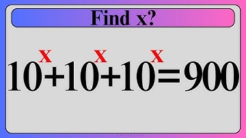 Nice Logarithm Exponent Math Problem | Find the Value of X | Olympiad
