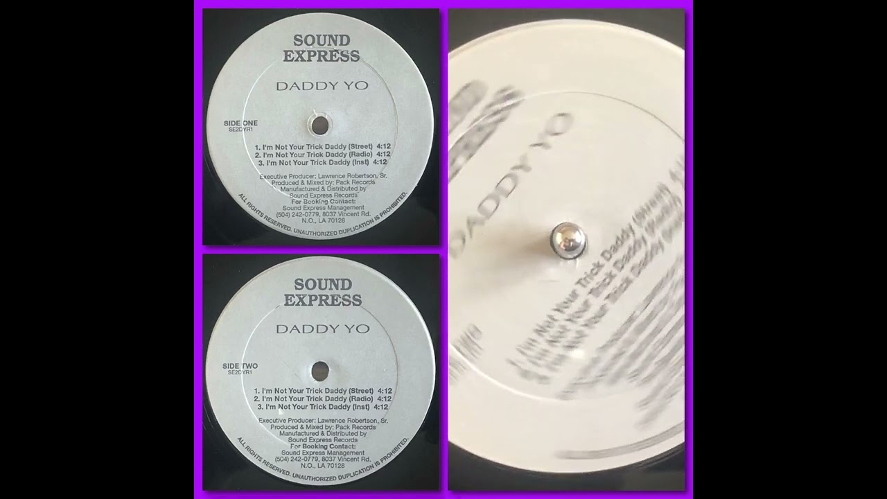 洋楽 DADDY YO i'm not trick daddy G-FUNK Daddy Yo – I'm Not Your Trick Daddy (1993 New Orleans Bounce Rap