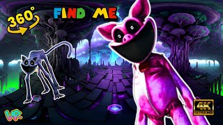 PICKY PIGGY MONSTER Poppy Playtime 3 | SMILING CRITTERS | Finding Challenge | VR World 360