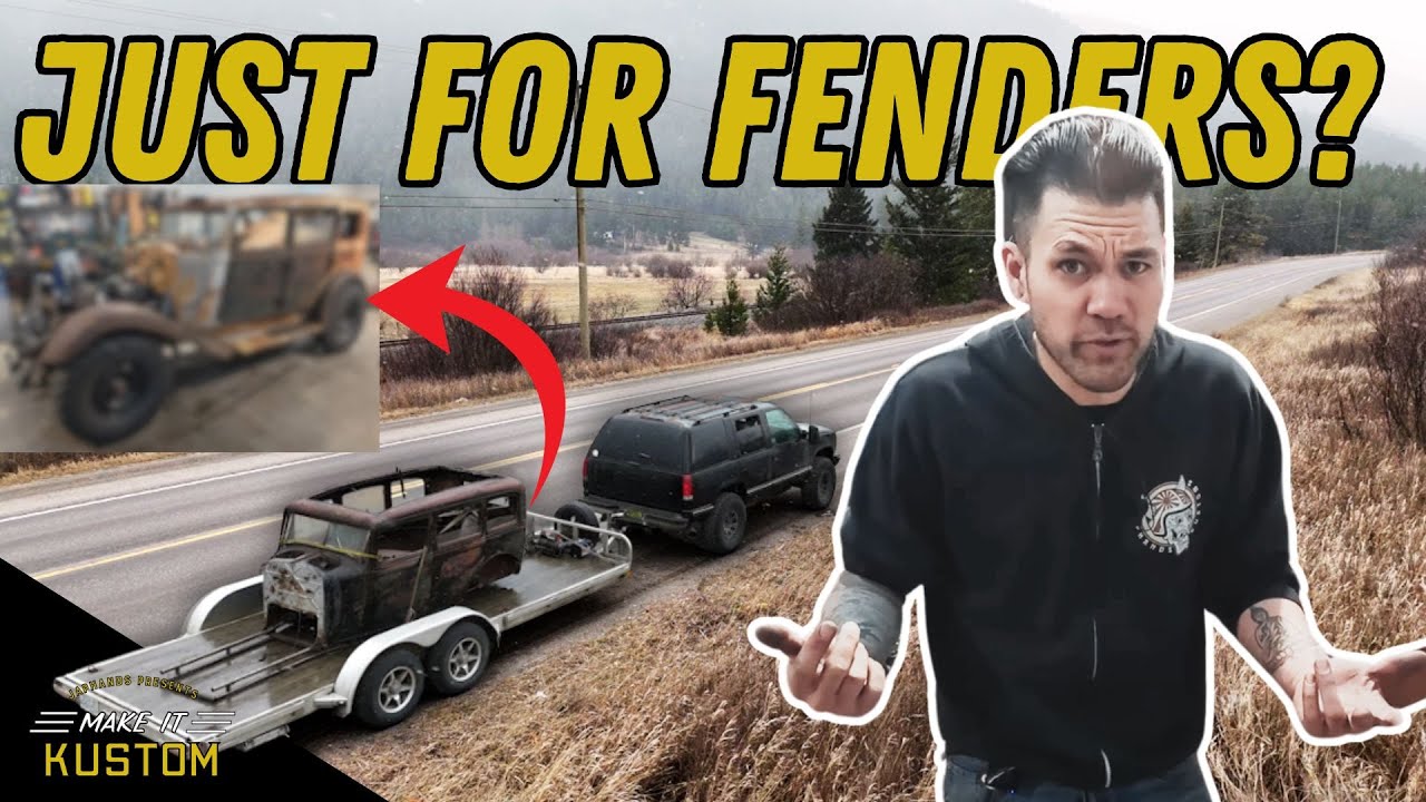 I Bought a RARE 1932 ______ ? JUST FOR THE FENDERS! - WORTH IT!!!!!!