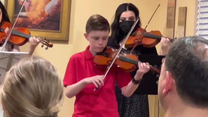 Collins Spring 2022 Group Violin Recital