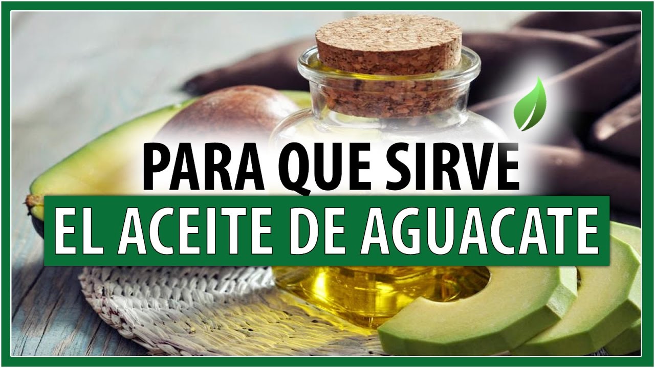 El aceite de aguacate sirve para adelgazar