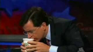 Stephen Colbert Loves His Starbucks