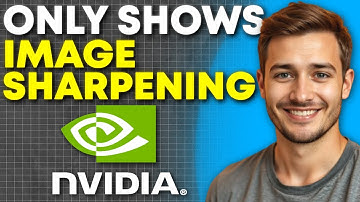How To Fix NVIDIA Game Filter Only Showing Image Sharpening (2025)