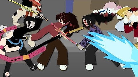 ⟨⟨Deni Animation⟩⟩ - Yoriichi Vs Upper Moons (200 Sub Special)| Stick Nodes Pro