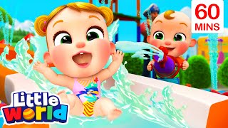 Waterpark Playtime   60 Minutes of Kids Songs & Nursery Rhymes by Little World