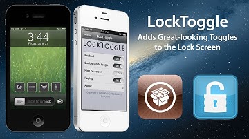 LockToggle: Adds Great looking Toggles to the Lock Screen