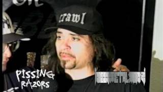 PISSING RAZORS on Robbs MetalWorks 1999