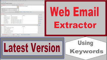 How to Extract Emails From URL List, How to Extract Email From Search Engines Using Keywords