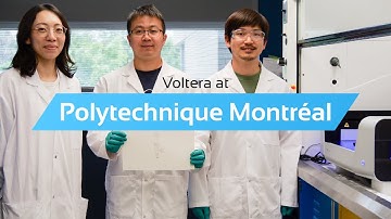 Printing Stretchable Bioelectronics with V-One and NOVA | Voltera at Polytechnique Montréal