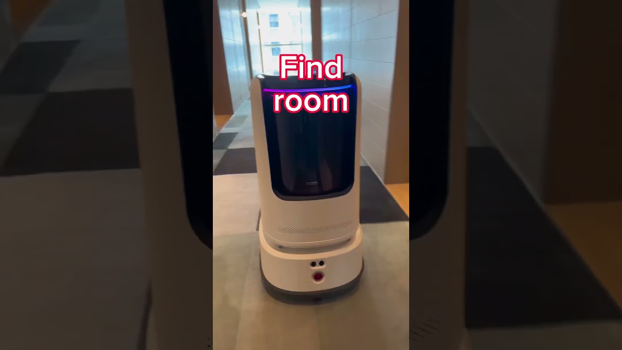 Delivery Robots in China #robot #segway #delivery #hotel #deliveryrobot #robotics