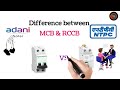 Difference between MCB &amp; RCCB // electrical Supervisor interview questions answer 