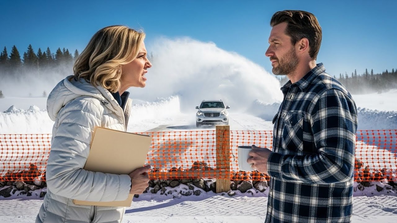 HOA Banned My Snow Fence Today, So I Watched Drifts Block Their Only Exit Road