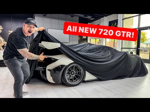 REVEALING MY NEW MCLAREN 720 GTR WITH 1300 WHP!