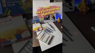 Sketch Artist Finally Shifted to Canvas 🎨🔥 New Acrylic Art Journey Begins | Art Materials Haul