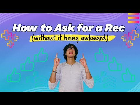 How to Ask Someone to Be Your Reference 📝😇