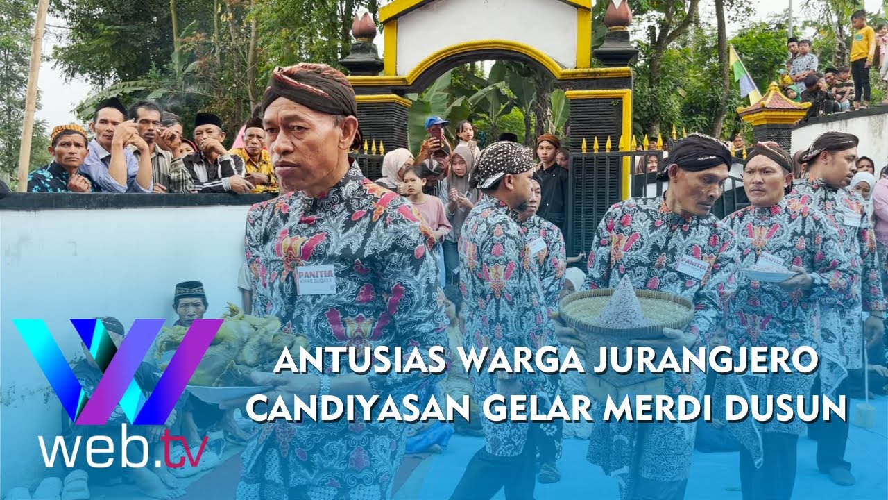 Warta Daerah | Antusias Warga Jurangjero Candiyasan Gelar Merdi Dusun