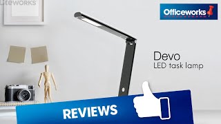 Liteworks Devo Led Desk Lamp 5W Black