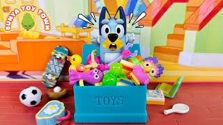 Bluey Toys Nightmare - How Bluey Tricks Bingo To Do Her Chores Pretend Play With Bluey Toys
