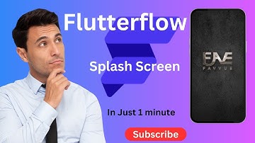 Flutterflow - Splash Screen set up the easiest way.