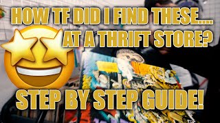 HOW DO YOU THRIFT? HERE'S A STEP BY STEP GUIDE!!