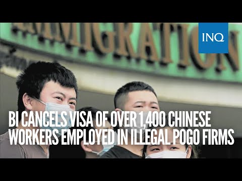 BI cancels visa of over 1,400 Chinese workers employed in illegal Pogo firms - BI cancels visa of over 1,400 Chinese workers employed in illegal Pogo firms