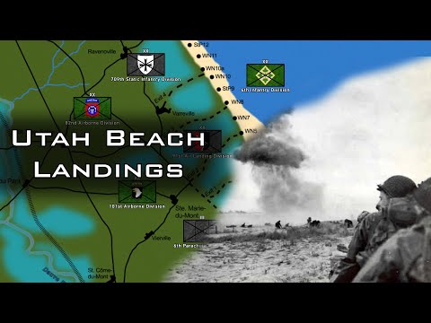 Utah Beach Landings | D-Day Normandy June 6, 1944