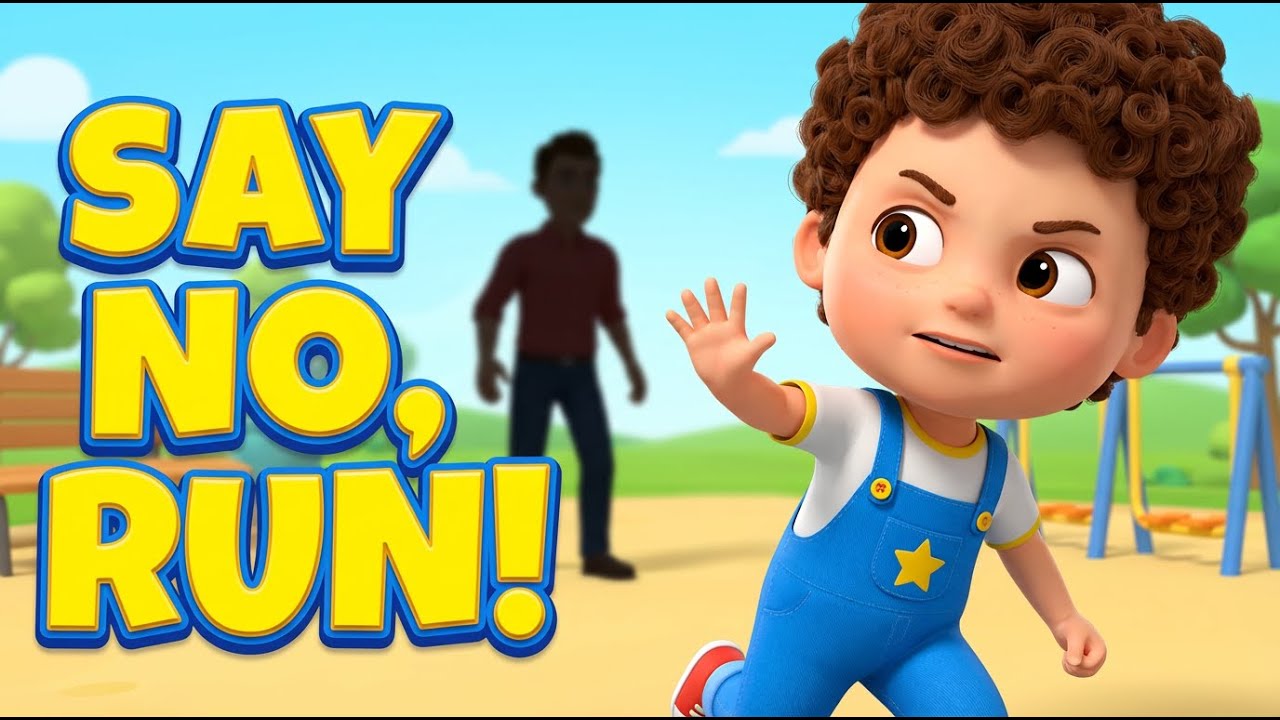 Say NO, Run, Tell! Children's Safety Rules Song | Kids Learn to Stay Safe