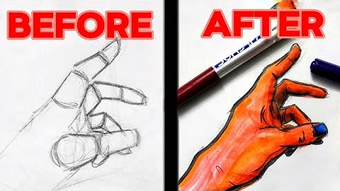 Easy way to Draw Hands of anime characters like a PRO!