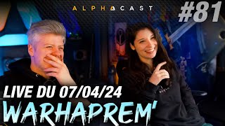 VOD ► WARHAPREM #81 - PEINTURE AVEC PRESSEA, la nouvelle arrivante ! - Live du 07/04/2024