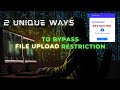 BYPASS Website Upload Filters With These 2 Secret Methods. #webdragon63