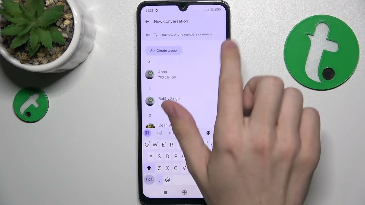 REDMI 14C: Простое руководство по групповому обмену текстовыми сообщениями!