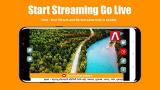 Live Video Camera Streaming App for Android | ABS Streamer | RTMP screenshot 2