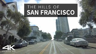 THE HILLS of San Francisco | Driving | 4K 🎧