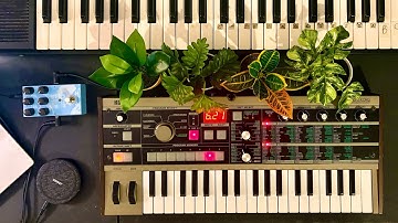 Peaceful Somber Piano Vibe on MicroKorg